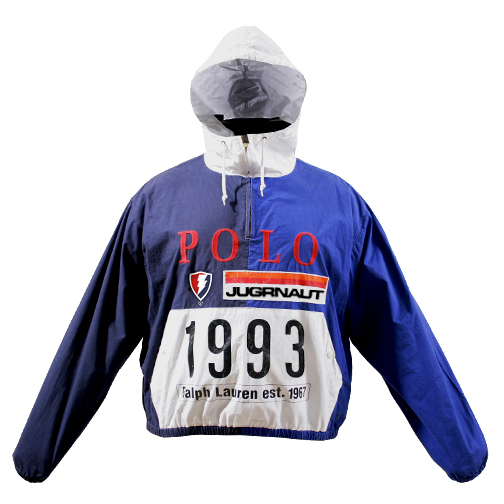 polo ralph lauren 1992 stadium plates pullover jacket
